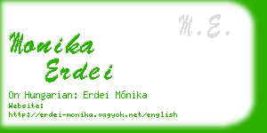 monika erdei business card